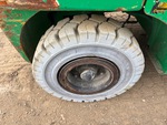 Chassis Lift with Right Rear Tire