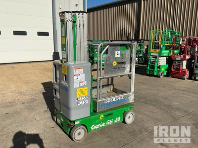 2016 Genie GR-20 Vertical Mast Lift