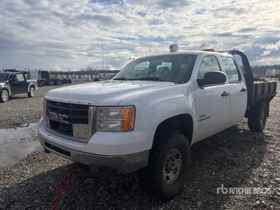 2009 GMC Sierra 3500 4x4 Crew Cab Pritsche-Lkw