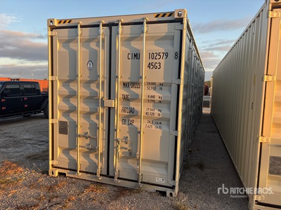 2026 40 ft High Cube Multi-Door Conteneur de stockage