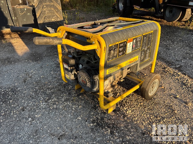 2018 Wacker Neuson GP5600A 5.6 kW Portable Generator Set