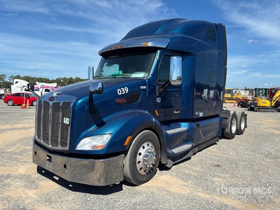 2020 Peterbilt 579 6x4 Cabeza Tractora Cabina Dormitorio