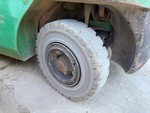 Chassis Lift with Left Rear Tire