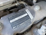 Engine with Emission Label