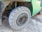 Chassis Lift with Right Rear Tire