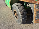 Chassis Lift with Left Rear Tire