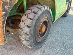 Chassis Lift with Right Rear Tire