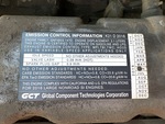 Engine with Emission Label