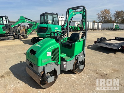 2015 Wacker Neuson Roller RD12A Double Drum Roller