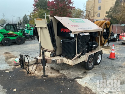 2016 Finn BB-302 Mulch blower trailer 造園機械