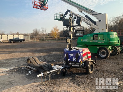 2018 Genie RL4 VERTICAL 6 kVA Na Light Tower (Inoperable)