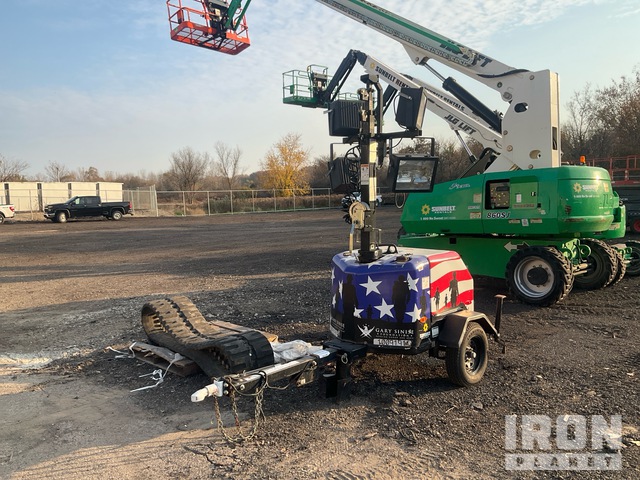 2018 Genie RL4 VERTICAL 6 kVA Na Light Tower (Inoperable)