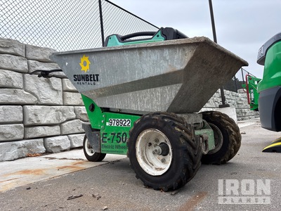 2017 Power Pusher E-750 Walk-Behind Electric Wheelbarrow