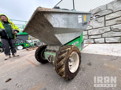 2017 Power Pusher E-750 Walk-Behind Electric Mini dumper cingolato