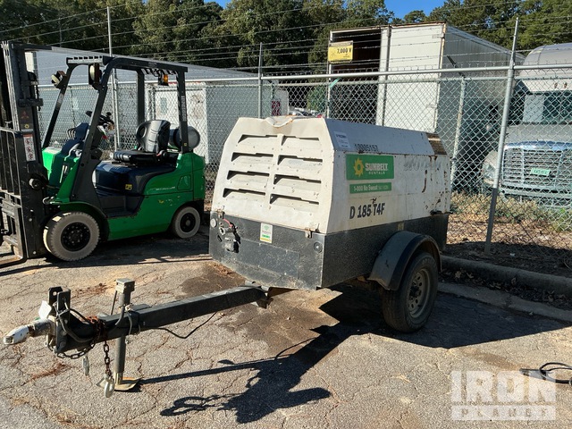 2018 Rotair D185T4F 185 cfm Mobile Air Compressor