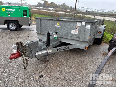 2016 Felling FT10DTHDG 10 ft T/A End Dump Trailer