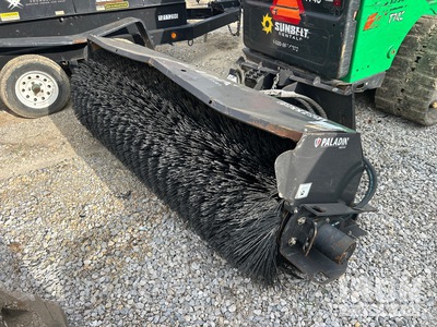 2022 Paladin 22084MM-0022 96 in Skid Steer Broom Attachment