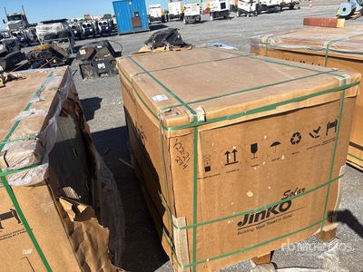 Quantity of (27) Jinko Solar 395W Bifacial Solar Panels (Unused)