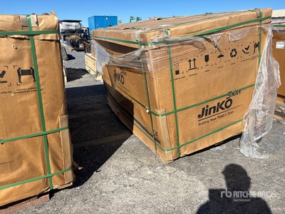 Quantity of (27) Jinko Solar 395W Bifacial Solar Panels (Unused)