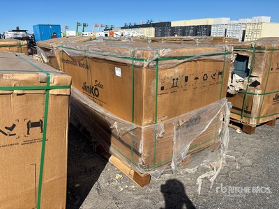 Quantity of (27) Jinko Solar 395W Bifacial Solar Panels (Unused)