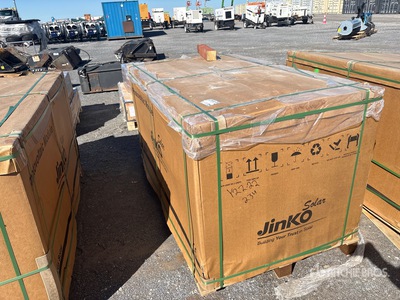 Quantity of (27) Jinko Solar 395W Bifacial Solar Panels (Unused)