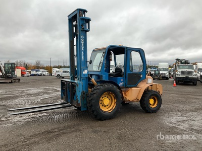 2012 Omega 2414-10 10000 lb 4x4 Rough Terrain Forklift