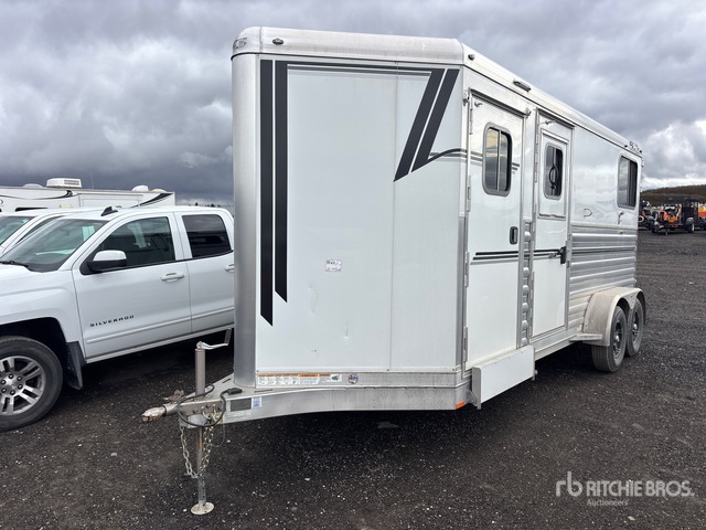 2024 4-Star 12 ft T/A Horse Trailer for Sale in ON