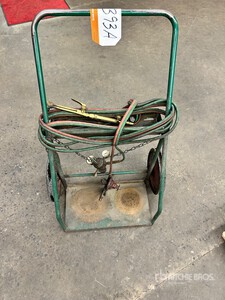 Oxygen & Acetylene Torch Cart