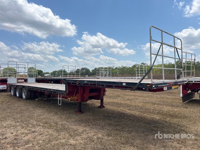 2022 CIMC 13.4 m Tri/A Step Deck Pritsche Anhänger