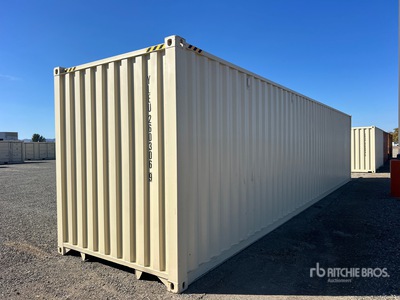 2026 40 ft High Cube Multi-Door Storage Container