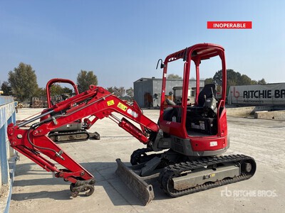 2017 Yanmar ViO26 Mini Excavator (Inoperable)
