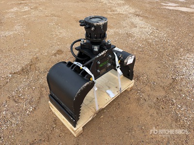 2026 Haener HG100T+Rotator GR30 Rotating Excavator Grapple (Unused)