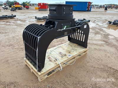 2028 Haener HG800D Rotating Excavator Grapple (Unused)