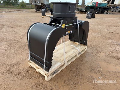 2026 Haener HG600T Rotating Excavator Grapple (Unused)
