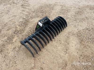 2026 Haener HBR1200-MS03 1200 mm Lifting Râteau de pelleteuse (Unused)