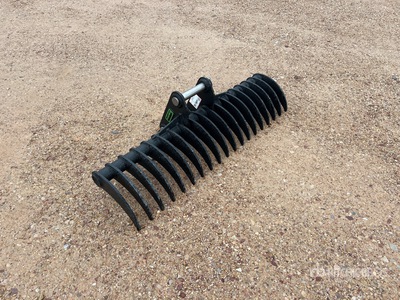 2026 Haener HBR1400-P45A 1400 mm Lifting Râteau de pelleteuse (Unused)