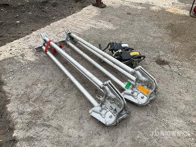 Quantity of (4) ABTECH Safety Winches And Tripods
