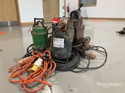 Quantity of (4) Electric Pompe Submersible