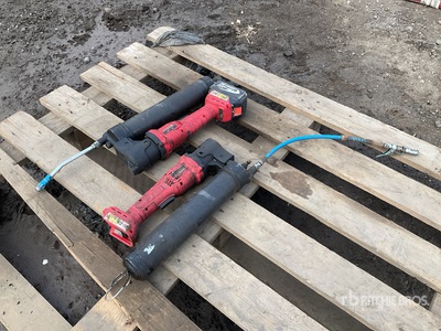 Quantity of (2) KAO PU Grease Gun