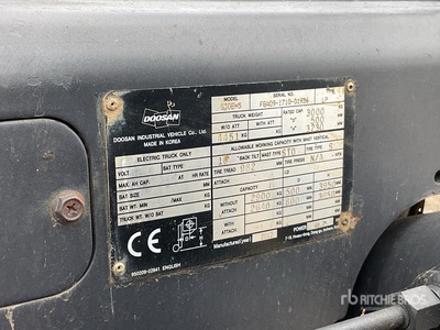 2012 Doosan G30E5 Forklift