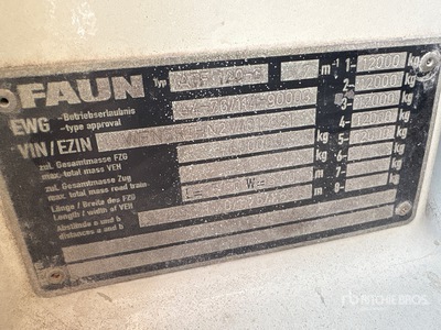2022 Tadana Faun 10x8x10 Autogru all terrain