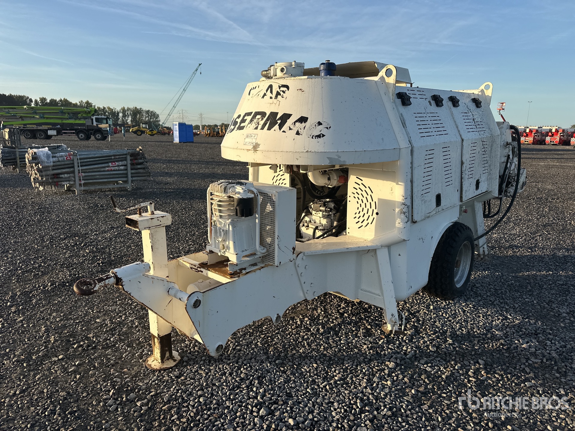 2013 Sermac SCH60C Concrete Pump