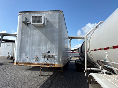 1995 Trailmobile 53 ft x 102 in T/A Tool Trailer Van Trailer