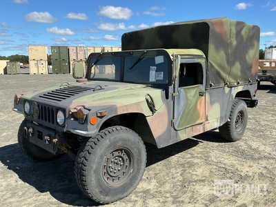 2002 AM General M1097A2 HMMWV 2 Door Soft Top w/Truck Body