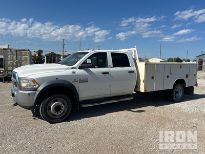 2014 (unverified) Ram 5500 Tradesman 4x4 Crew Cab Utility Truck