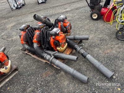 Quantity of (5) Misc husqvarna backpack leaf blowers Leaf Blower