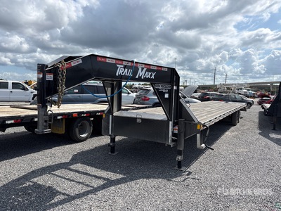 2025 Trailmax Max210S-40 40 ft T/A Gooseneck Equipment Trailer