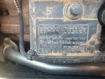 Engine with Emission Label