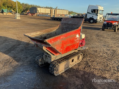 2015 Slanetrac HT1000 Stand-On Hi-Tip Mini Tracked Dumper