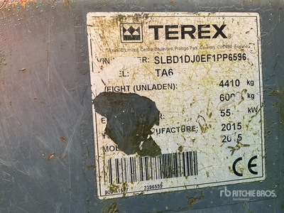 2015 Terex TA6 Dumper